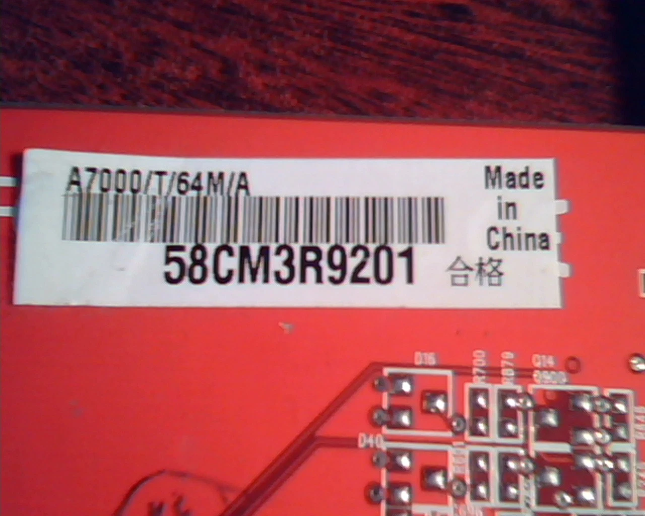 AGP card ASUS A7000-A171 ATI Radeon 109-A171GN-00 R1.00 A7000 T 64M A VGA TV - image 3