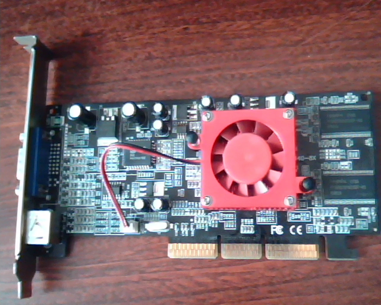 AGP card GF4 MX440-8X 64M DDR TV Ver E GeForce VGA