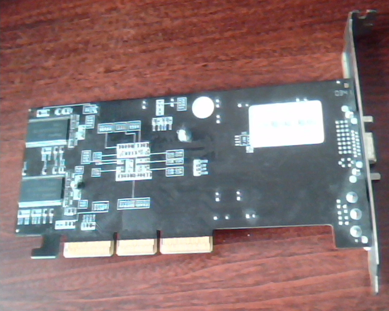 AGP card GF4 MX440-8X 64M DDR TV Ver E GeForce VGA - image 2