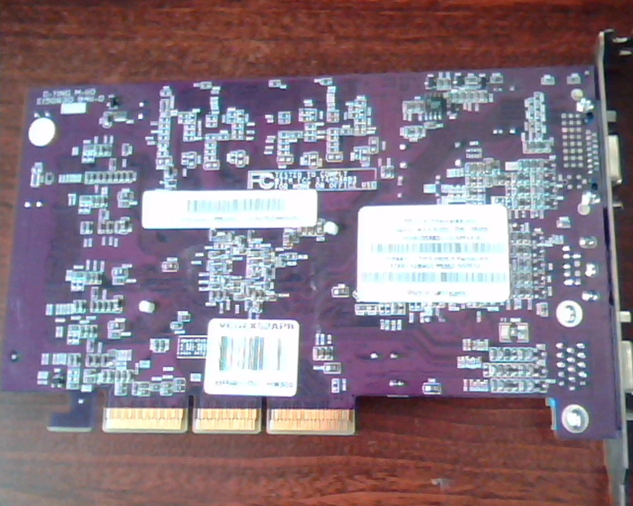 AGP card GeForce FX 5200 DDR 128MB GF05200A8D11G-MP4AIA PNY FX5200 PNY Tech - image 2