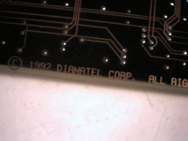 Dianatel 996-301 RevA 1993 Full-Length 8-Bit ISA Card Telephony Smart Bridge - image 7