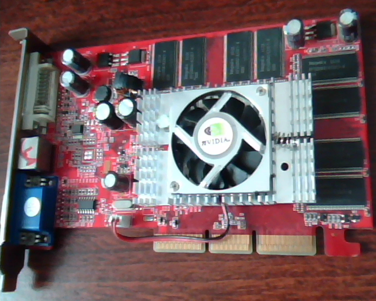 AGP card NVIDIA GeForce FX5500 FX 5500 BIOS N34B 256M DVI VGA TV-out