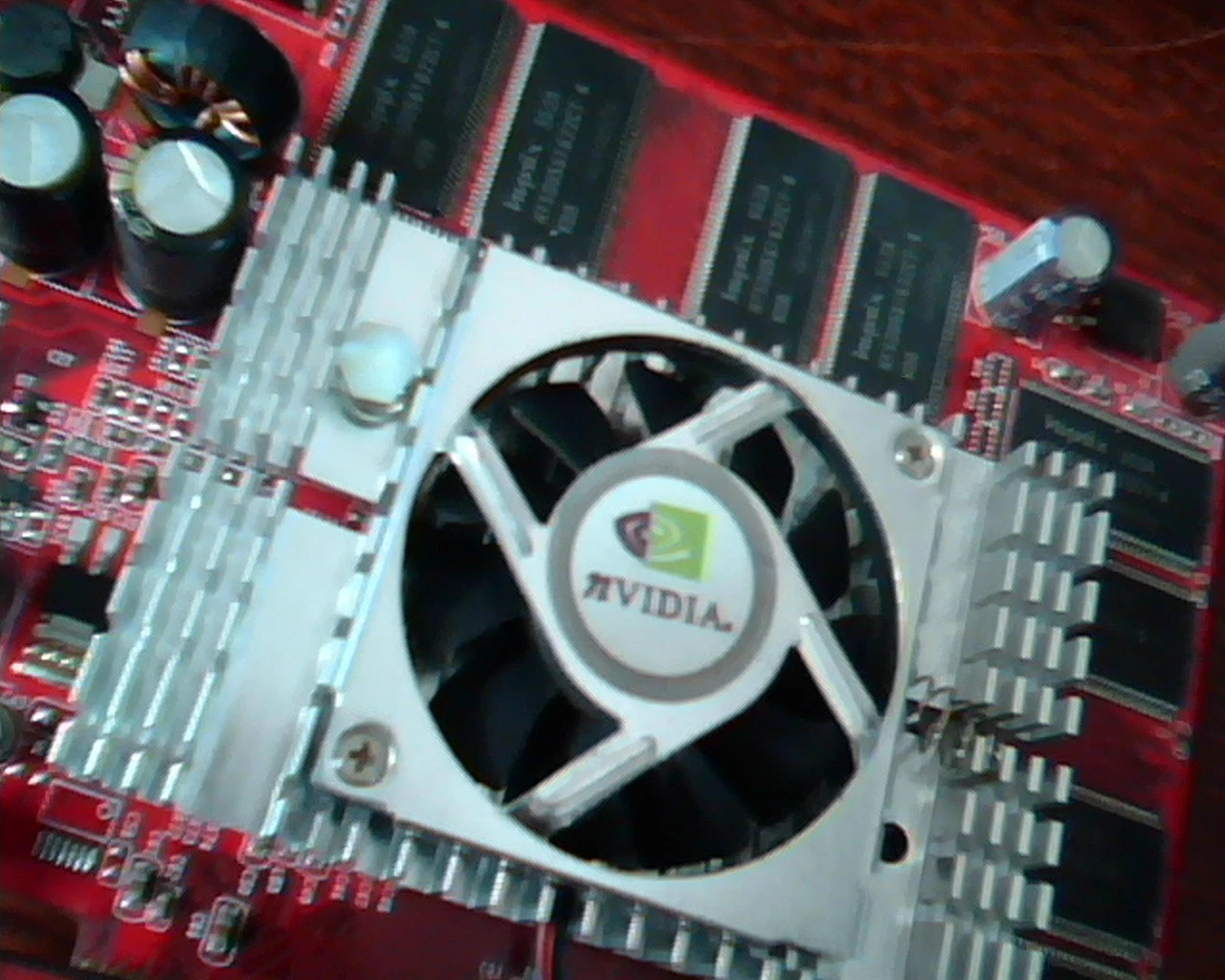 AGP card NVIDIA GeForce FX5500 FX 5500 BIOS N34B 256M DVI VGA TV-out - image 2