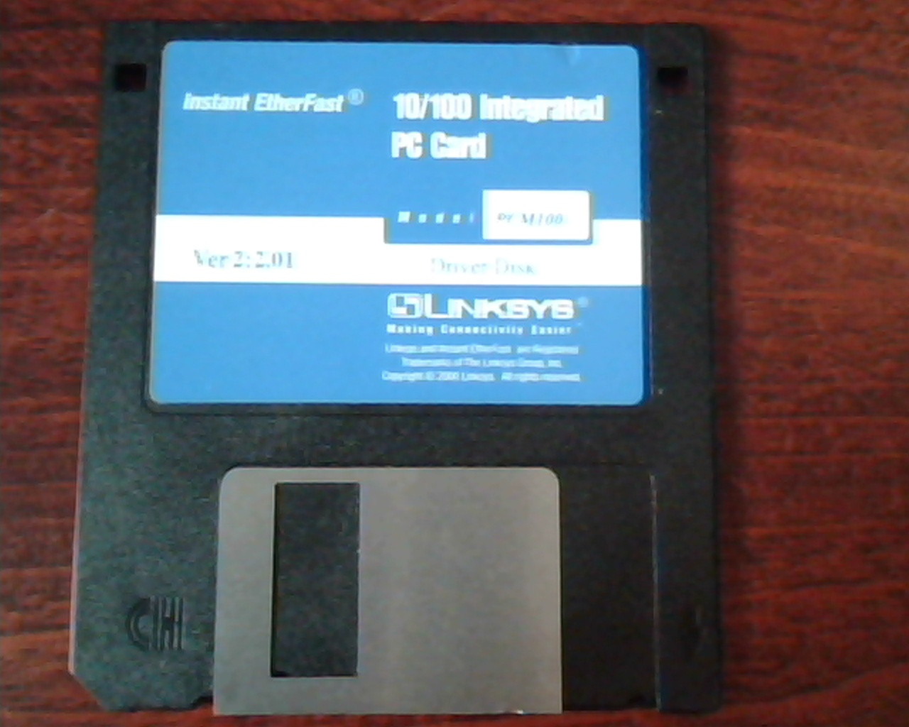 Floppy Disk Instant EtherFast 10/100 Integrated PC Card Linksys Driver Ver 2