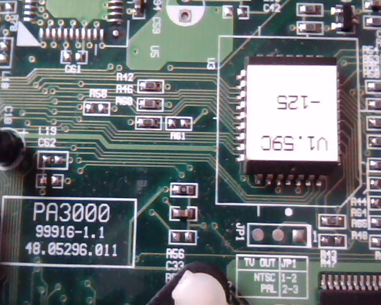 AGP card PA3000 99916-1.1 V1.59C AOpen 16M 90.05210.769 3000 VGA - image 2