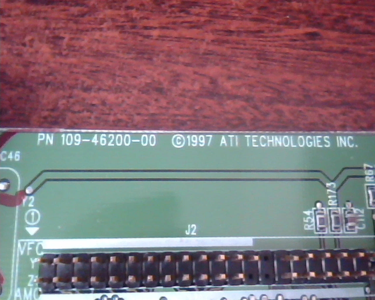 AGP card ATI 109-46200-00 Rage Pro 3D 2X 46204 A008-VCRAGEAIP4XL VGA I/O - image 2