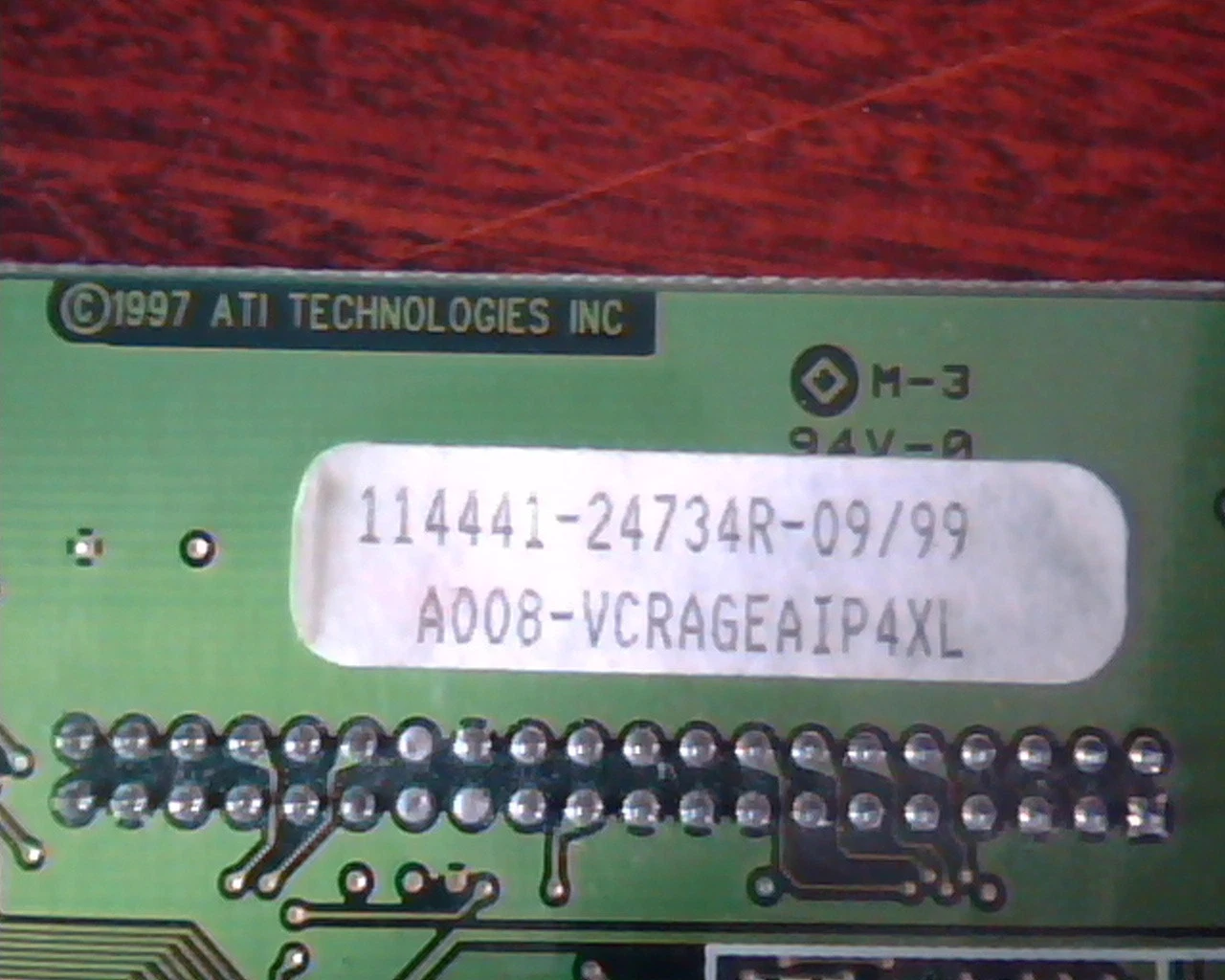 AGP card ATI 109-46200-00 Rage Pro 3D 2X 46204 A008-VCRAGEAIP4XL VGA I/O - image 4