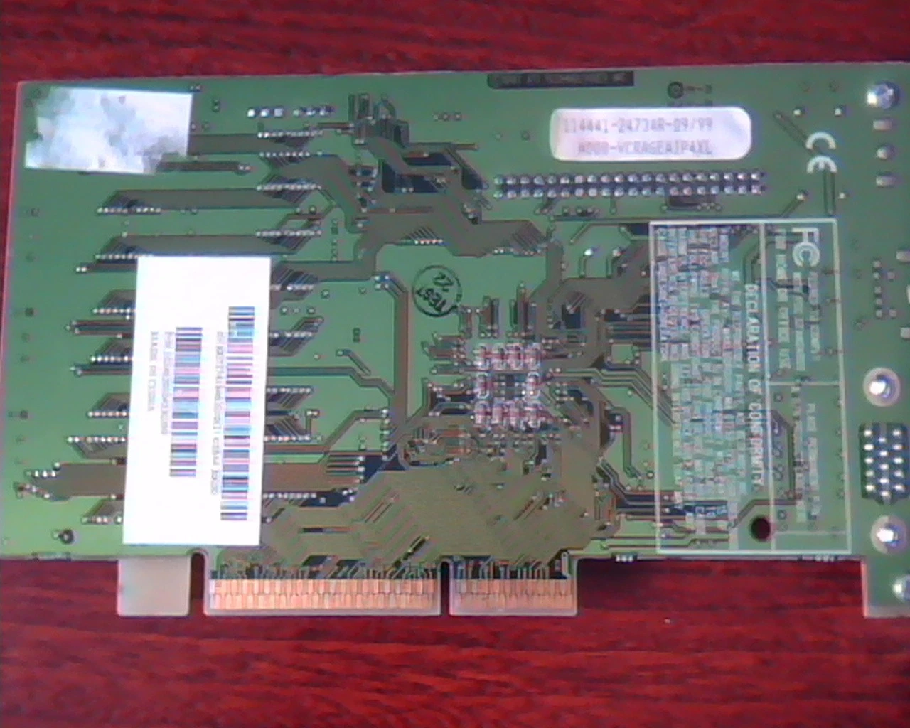AGP card ATI 109-46200-00 Rage Pro 3D 2X 46204 A008-VCRAGEAIP4XL VGA I/O - image 6