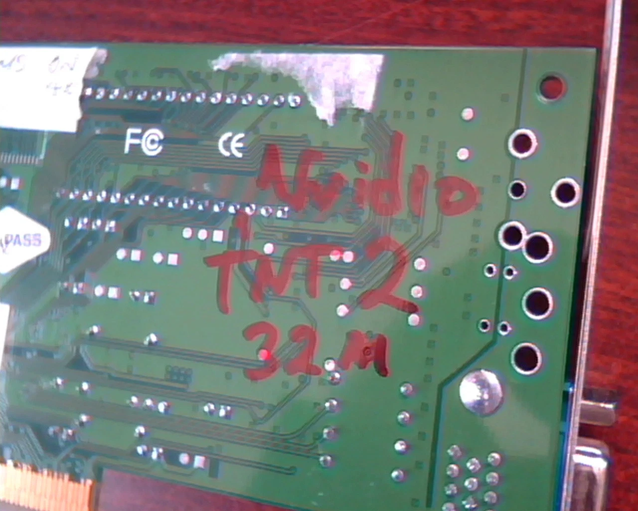 AGP card NVIDIA TNT2 32M M64-S 0036 VGA M103A - image 5