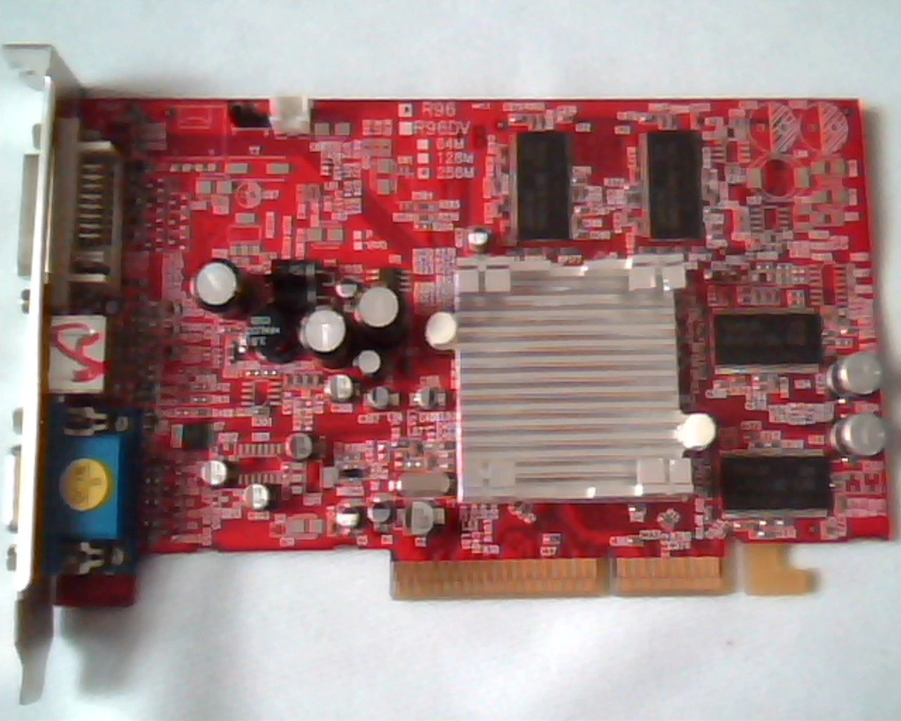 AGP card ATI R96-D3GN R96 256M DVI VGA Video