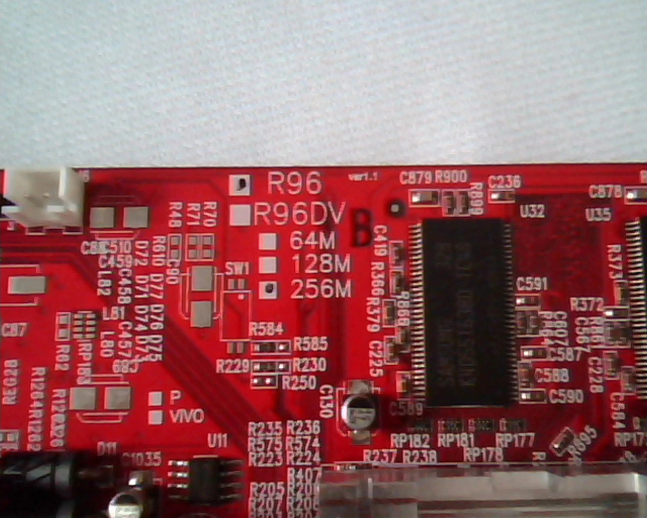 AGP card ATI R96-D3GN R96 256M DVI VGA Video - image 2