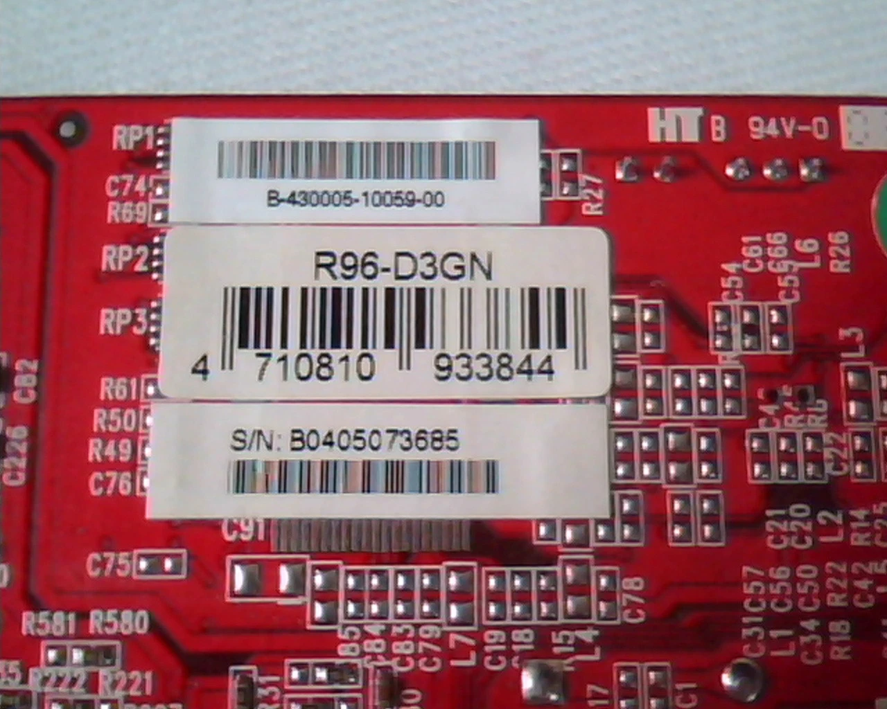 AGP card ATI R96-D3GN R96 256M DVI VGA Video - image 3