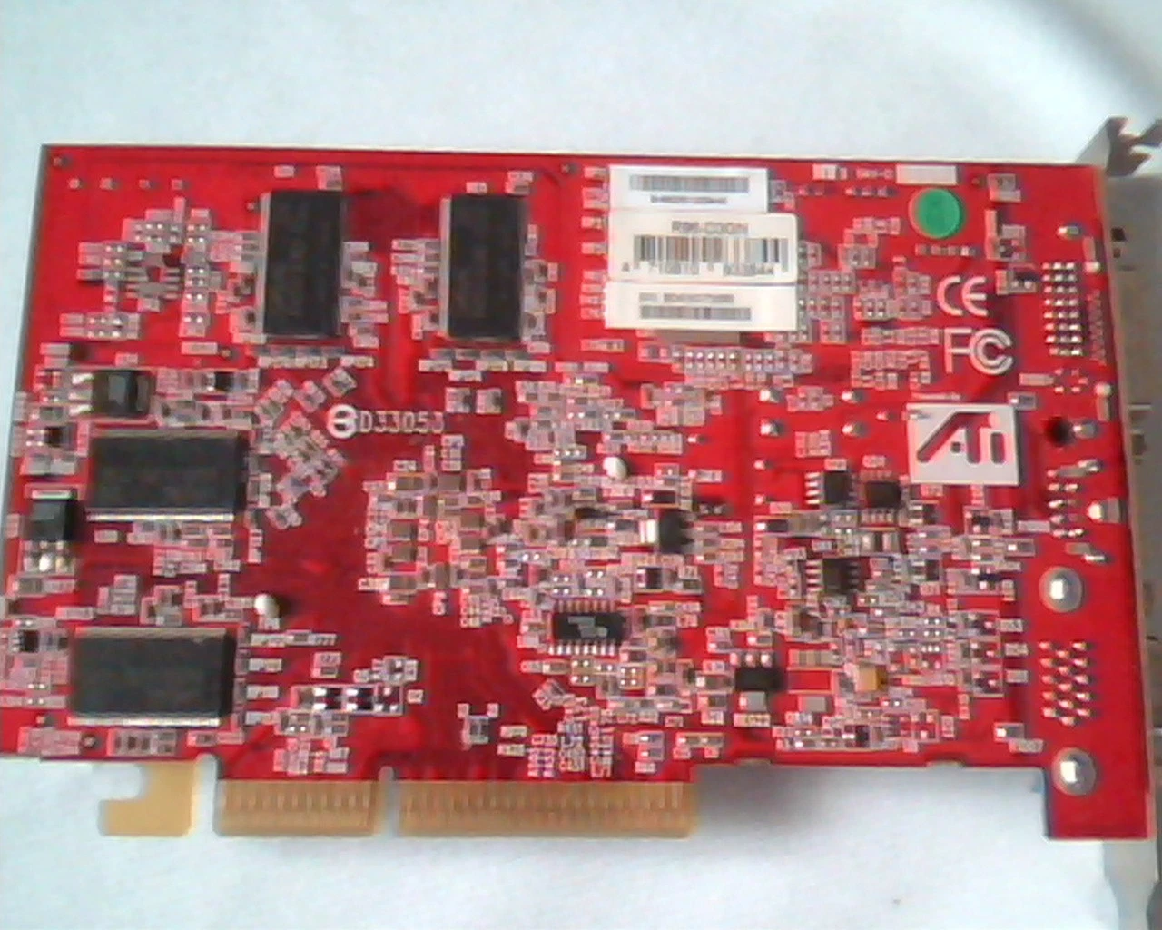 AGP card ATI R96-D3GN R96 256M DVI VGA Video - image 4