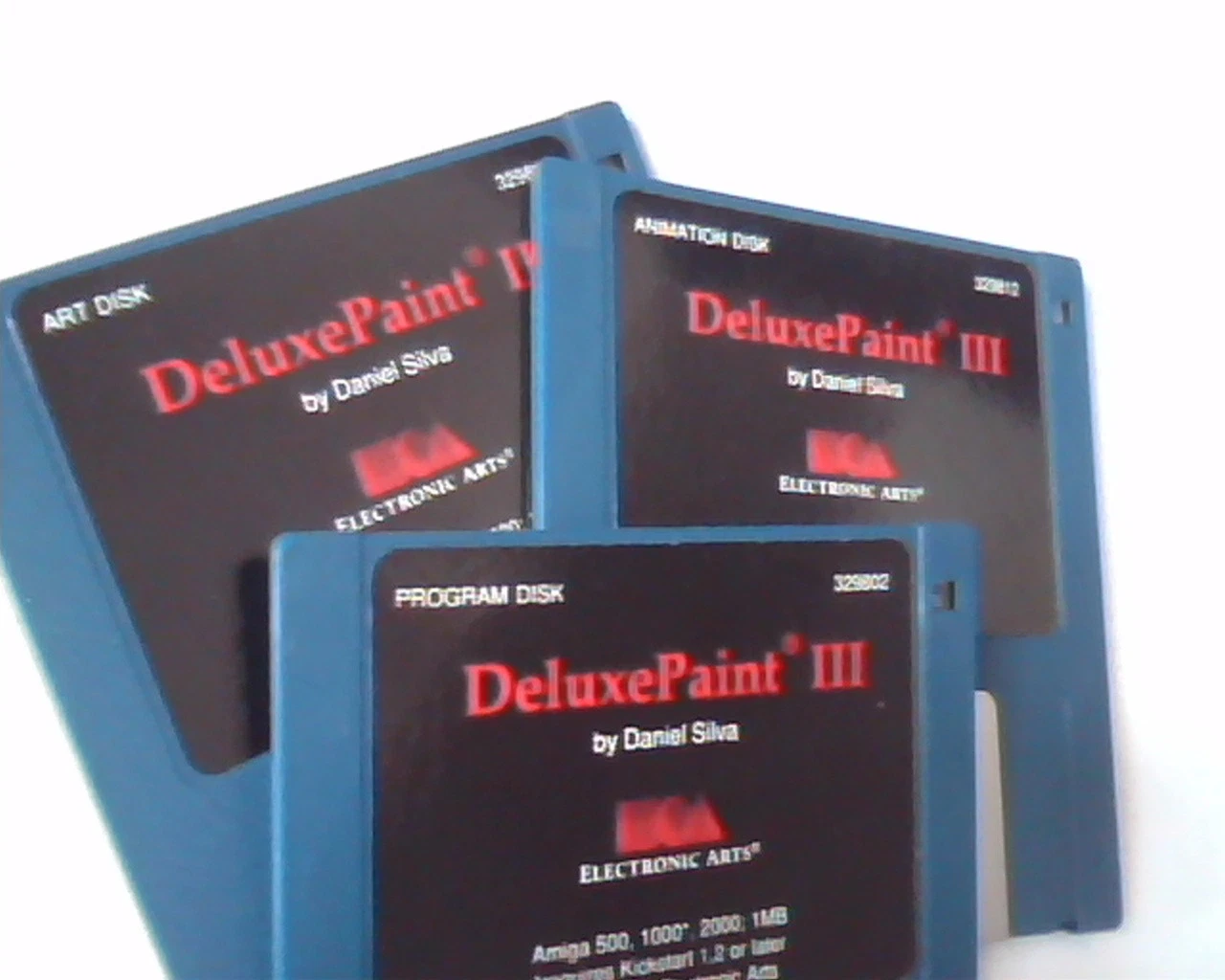 Floppy Disk DeluxePaint III 3 by Daniel Silva Electronic Arts program Amiga - image 3