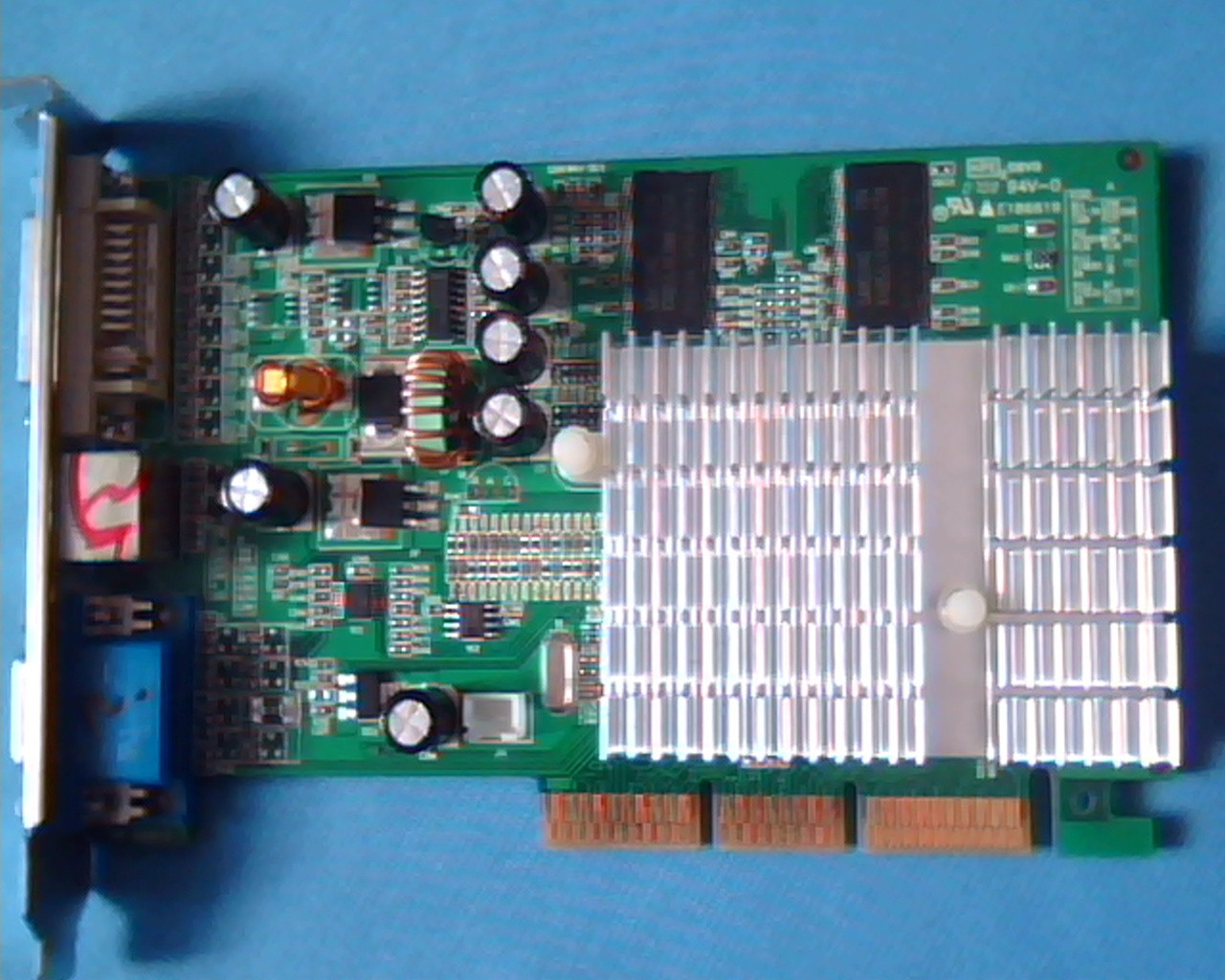 AGP card Nvidia MT-5205C NV FX5500 256MB DDR TV DVI VGA