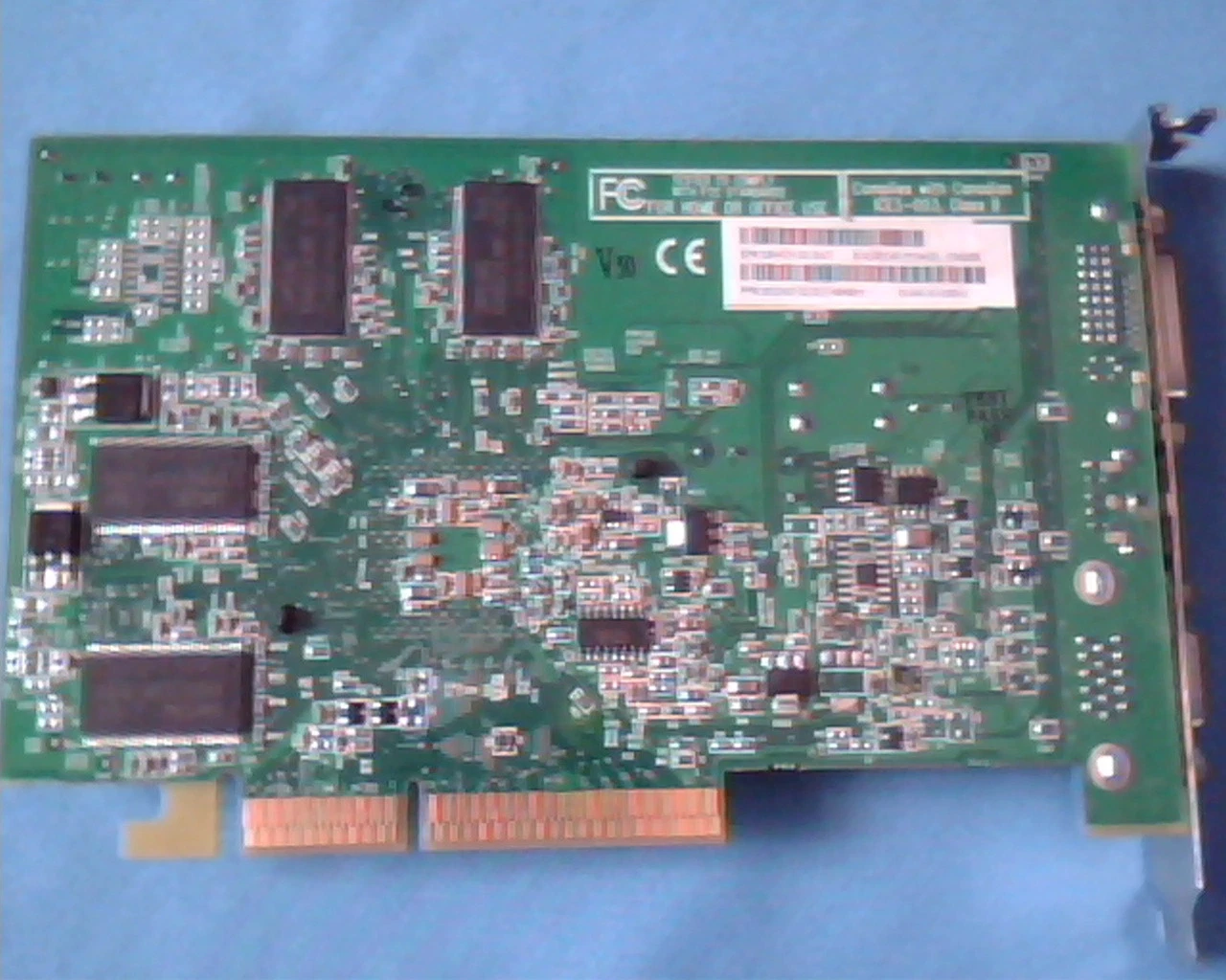 AGP card ATI 109-A03500-10 Radeon 9550XL 256MB 102A0352312 DVI VGA TV - image 4