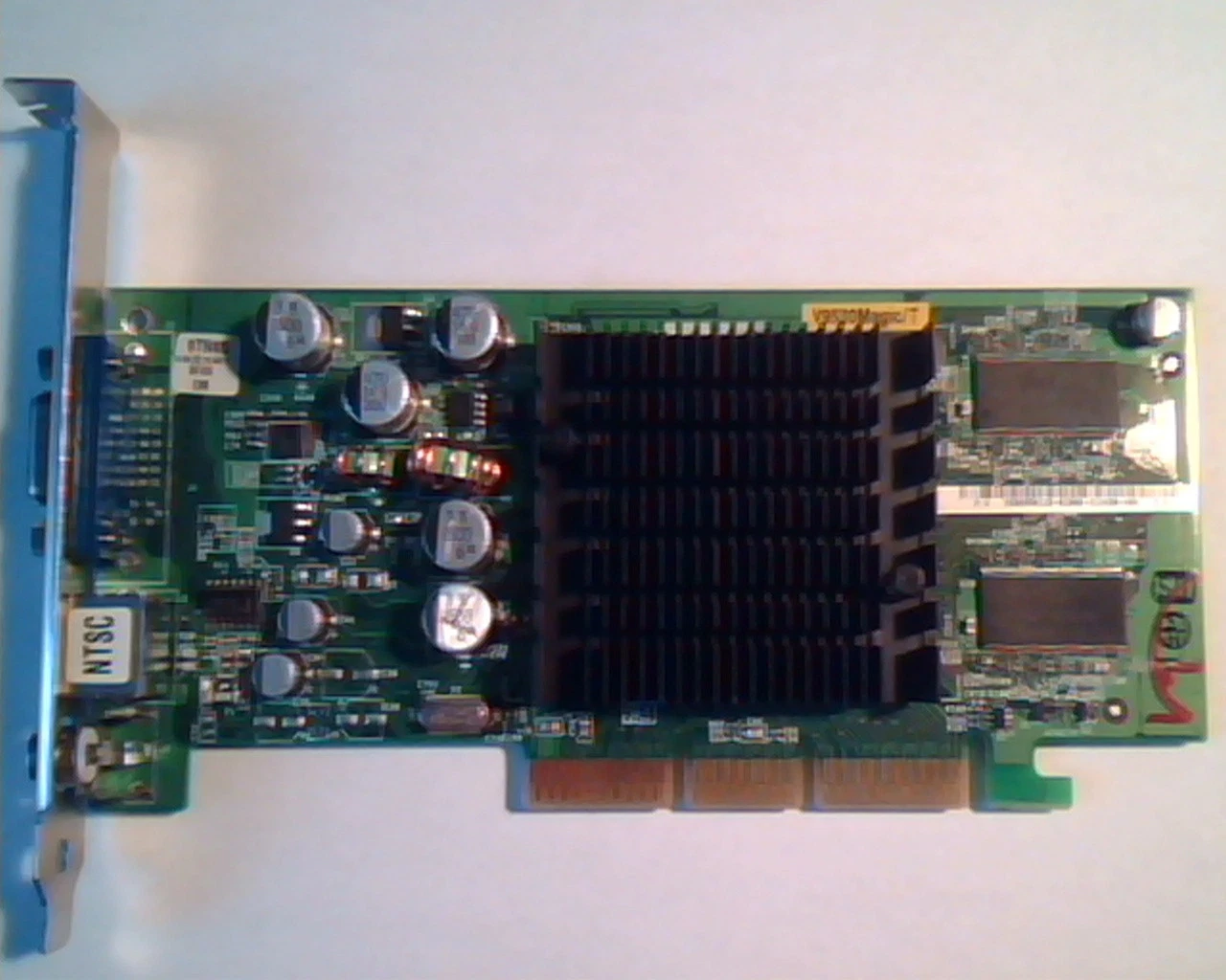 AGP Video Graphics Card Asus V9520Magic T 128M A 0390115-A03 S-Vid CompOut V9520