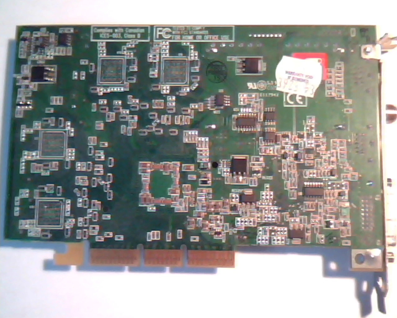 AGP card AIW Radeon 9000 64MB 109-95900-10 ATI Theater 200 DVI CATV Video - image 4