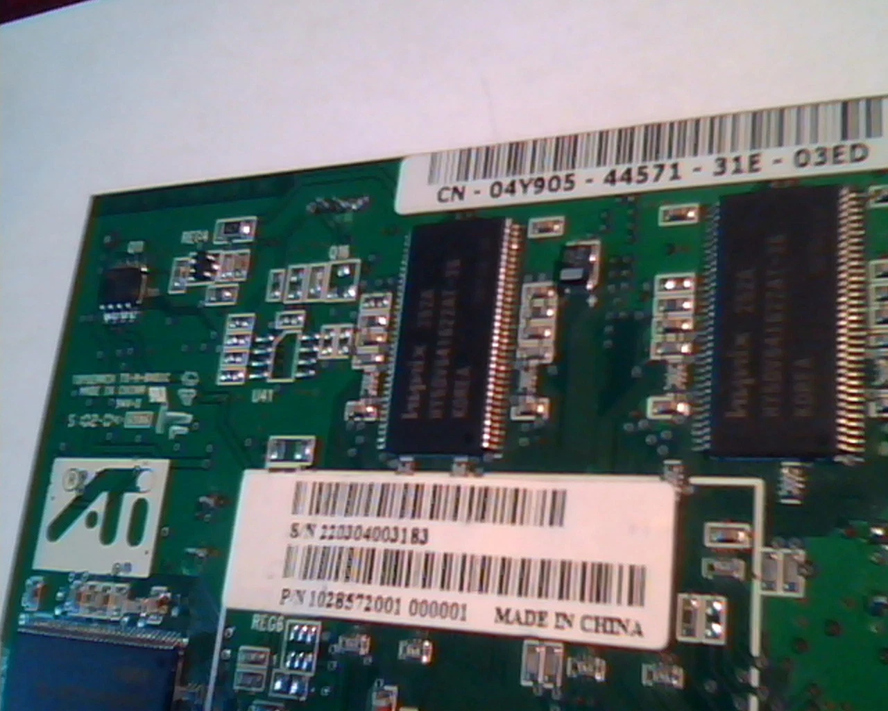 AGP card ATI R200 Fire GL 64MB 4X 109-85700-00 Dell 4Y905 04Y905 - image 4