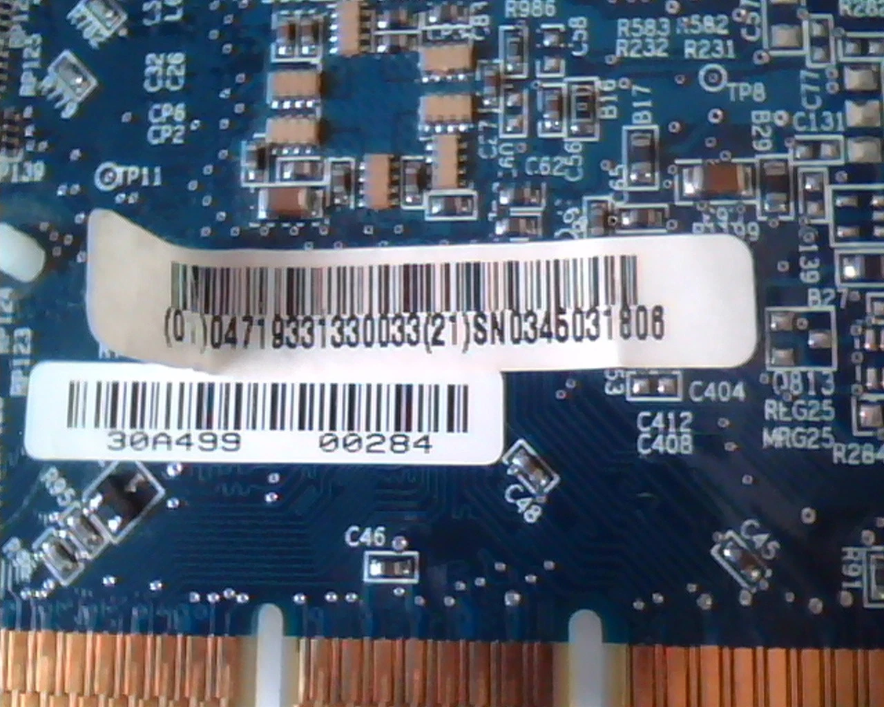 AGP card Gigabyte GV-R92S128T Rev 1.0 30A499B 00284 S-Video VGA - image 3