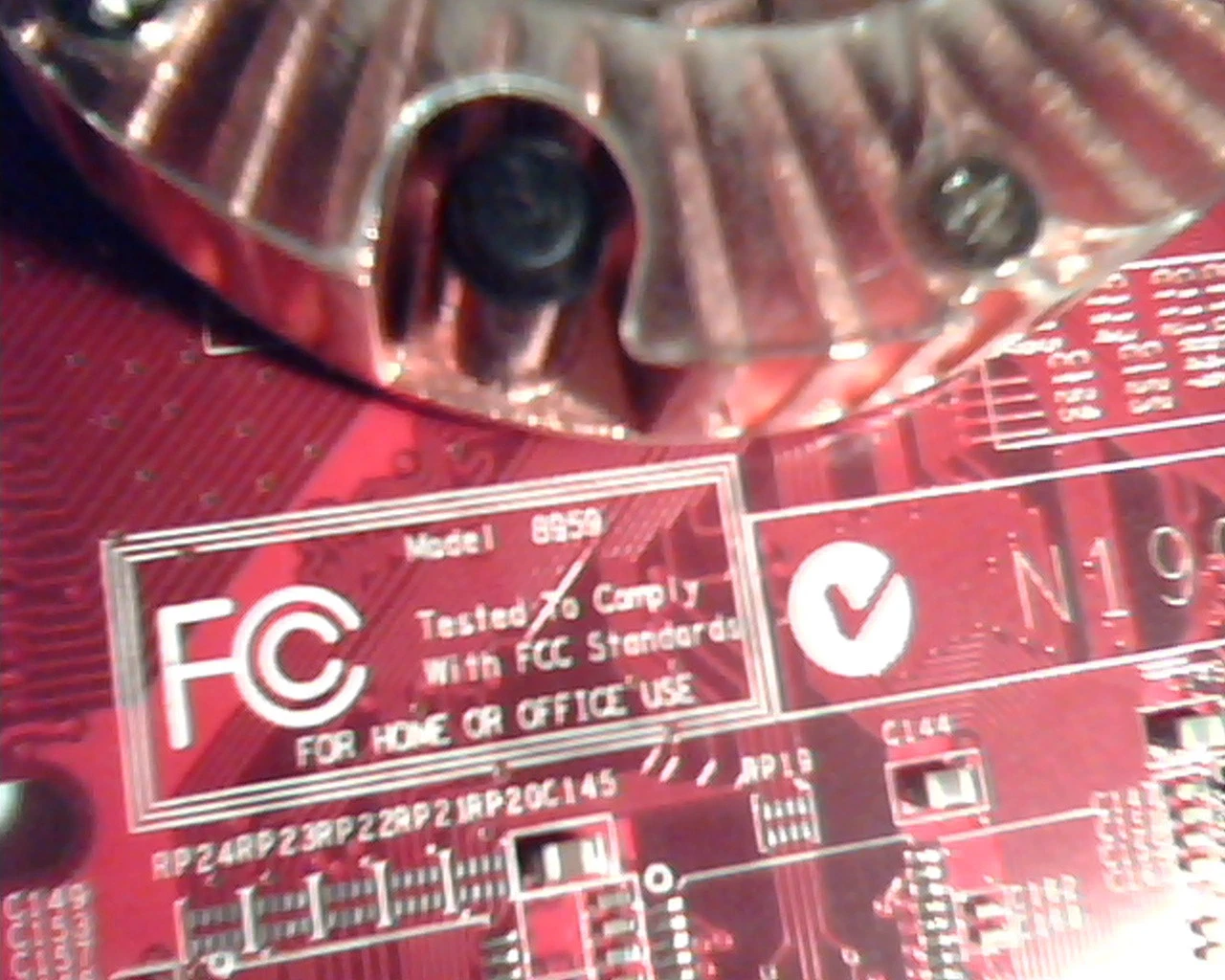 AGP card MSI 8959 Ver 100 Nvidia 180-10222-0000-A00 8959-010 DVI VGA Video - image 3