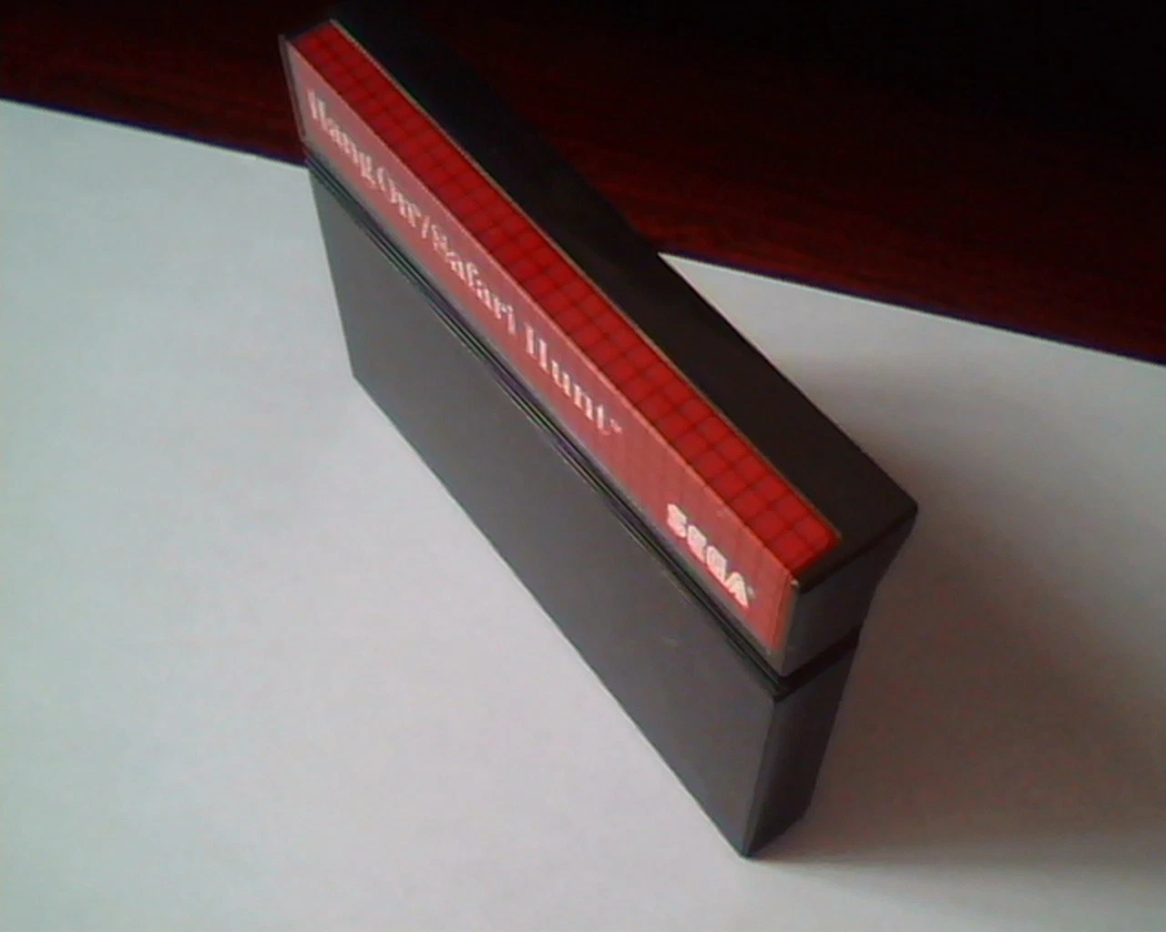 Game Cartridge Hang On Safari Hunt by SEGA Master System - image 2