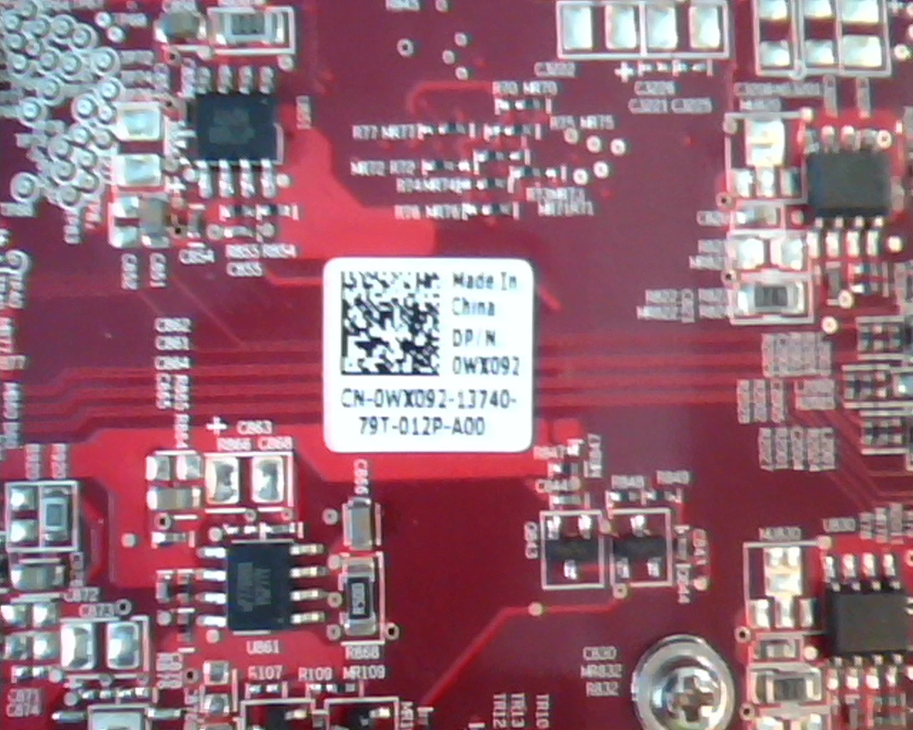 PCI-E express card ATI Radeon 2600XT 256M 109-B10231-00 Dell 0WX092 Dual DVI TV - image 4