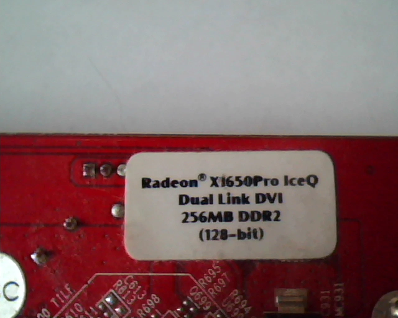 PCI-E express card HIS IceQ Radeon X1650Pro Dual Link 256MB DDR2 DVI VGA - image 3