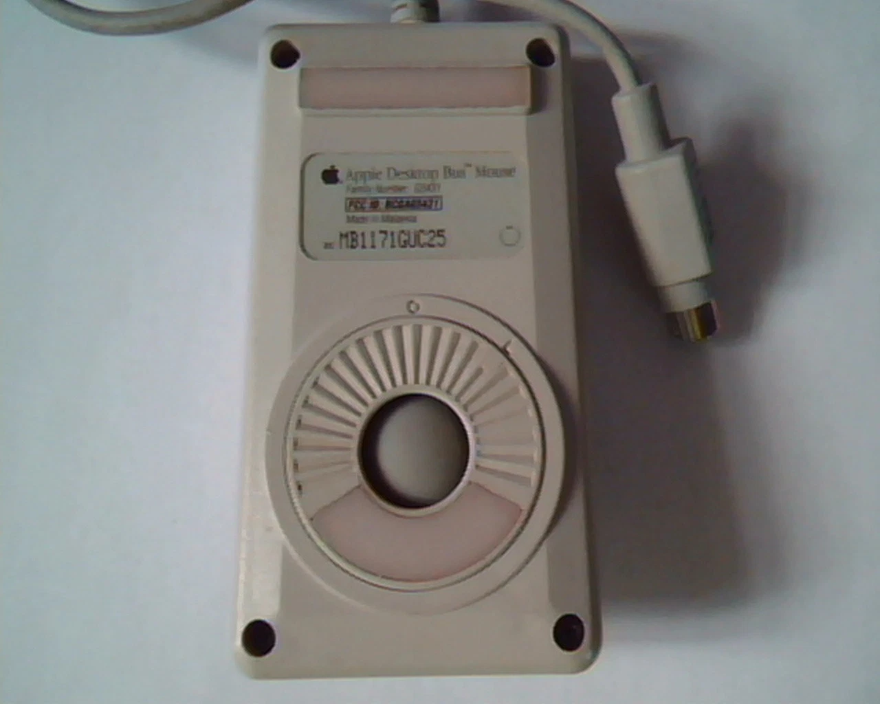 Apple Mouse One-button Desktop Bus Mouse G5431 BCGA65431 white - image 5