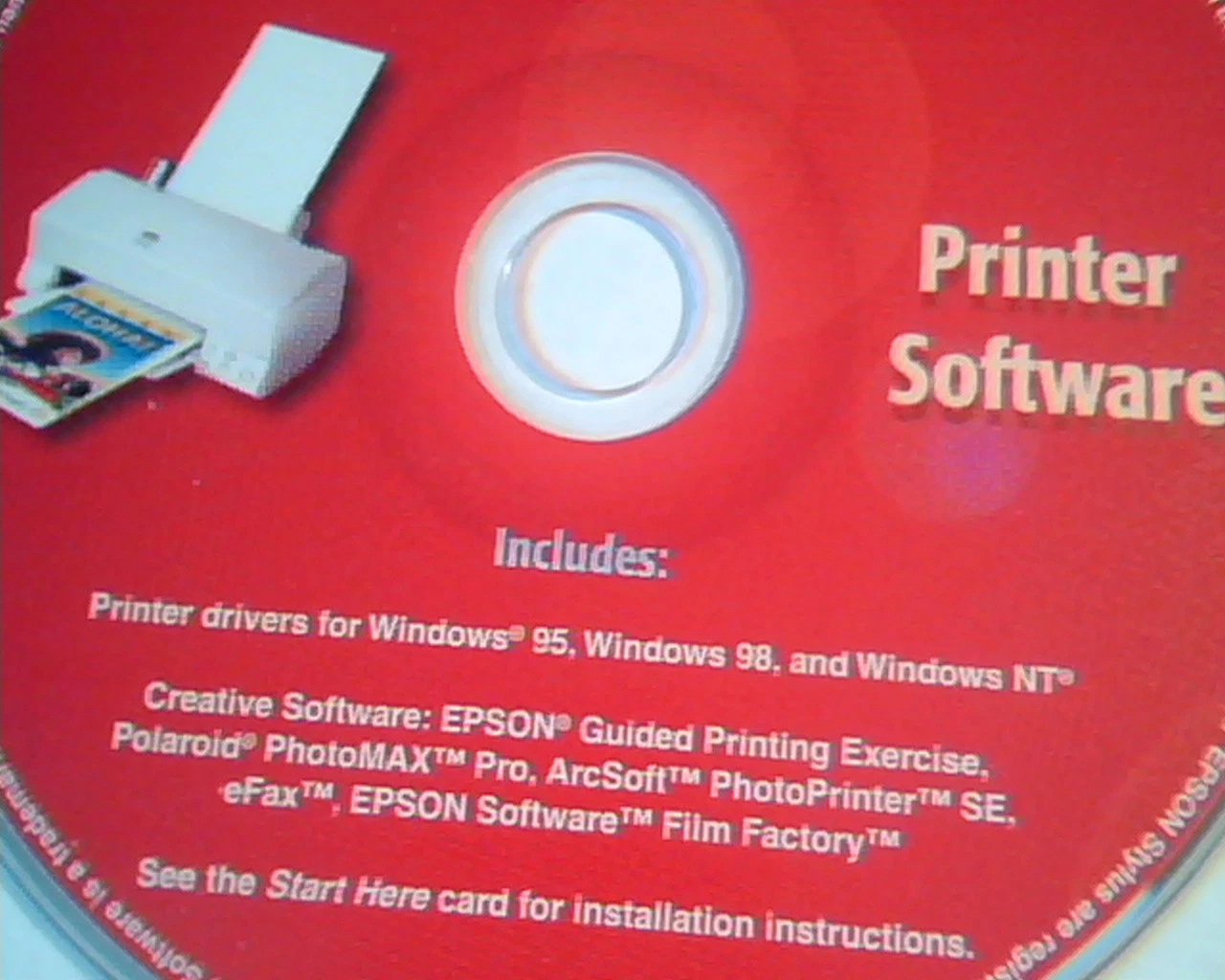 CD Epson Stylus Color 660 Printer drivers for Windows Creative ArcSoft PhotoMax - image 2