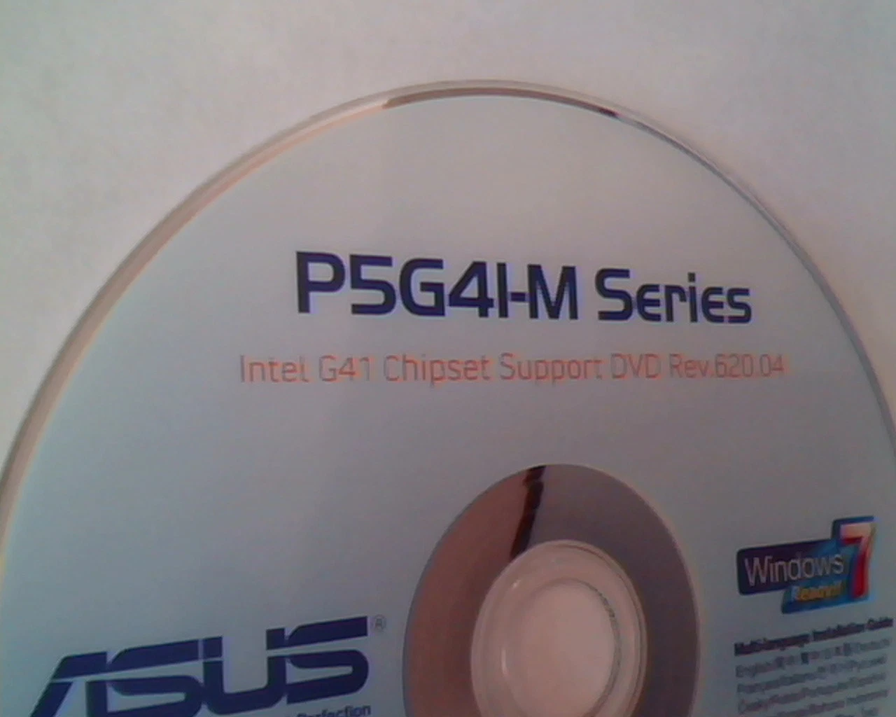 P5G41-M Series ASUS Intel G41 Chipset Support DVD M2714 Rev.620.04 Windows 7 - image 2