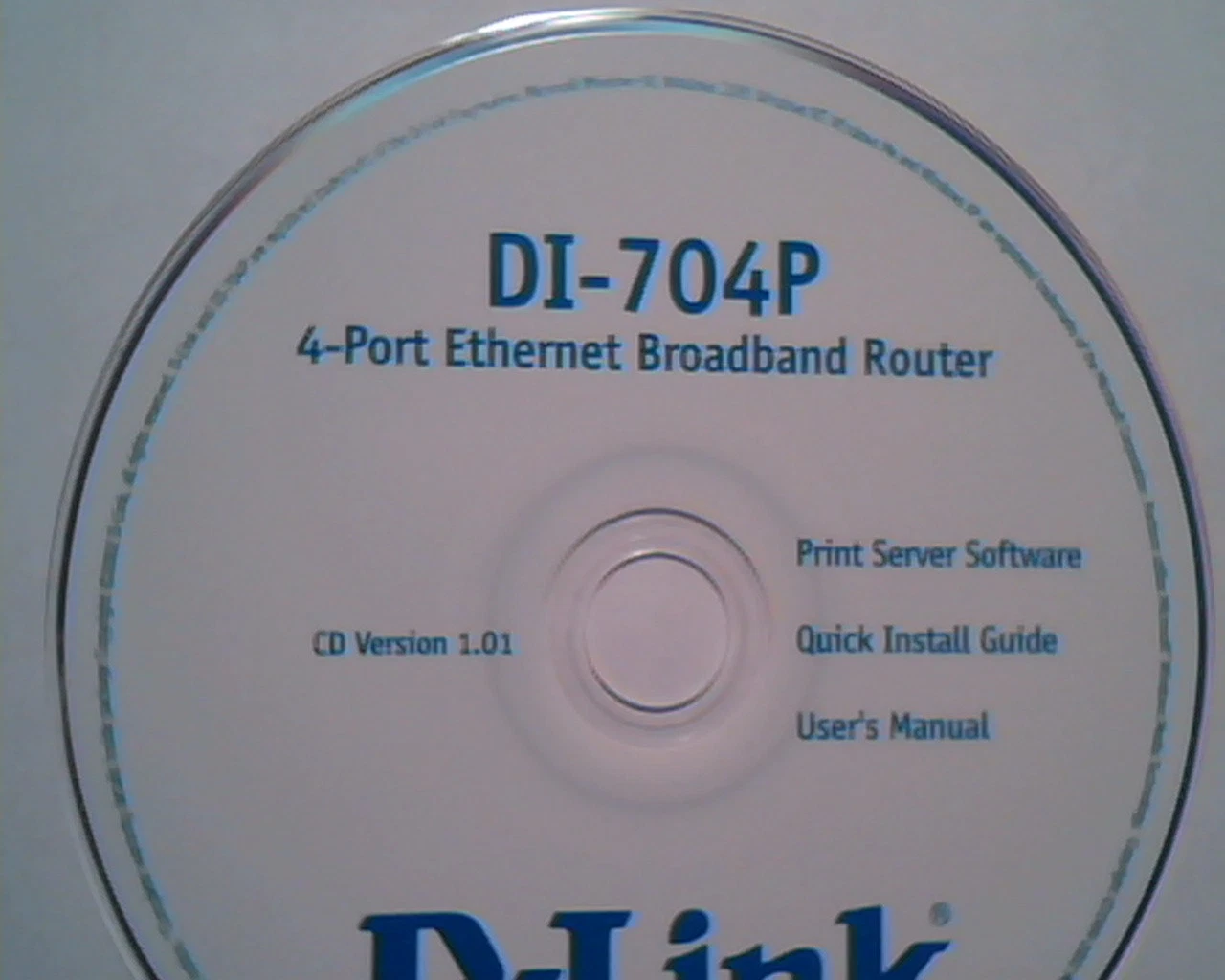 CD D-LINK DI-704P 4-Port Ethernet Broadband Router Version 1.01 server manual - image 2