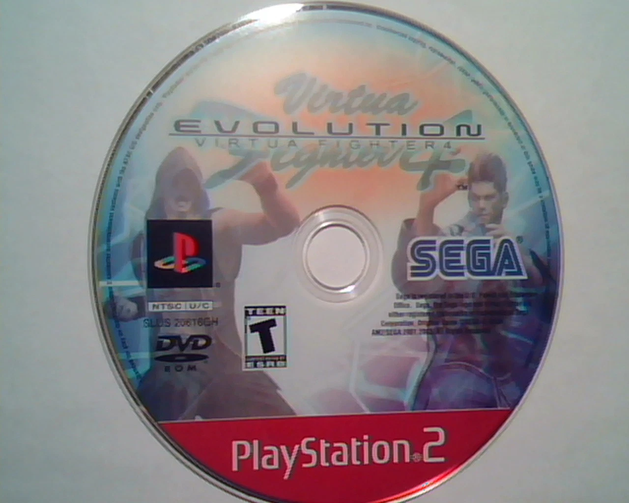 CD Evolution Virtua Fighter 4 PlayStation2 playstation Sega SLUS 20616GH