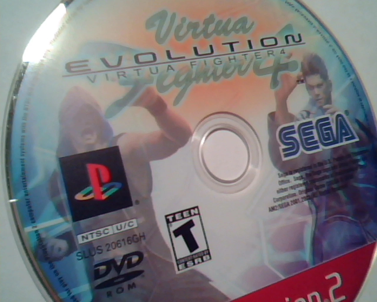 CD Evolution Virtua Fighter 4 PlayStation2 playstation Sega SLUS 20616GH - image 2