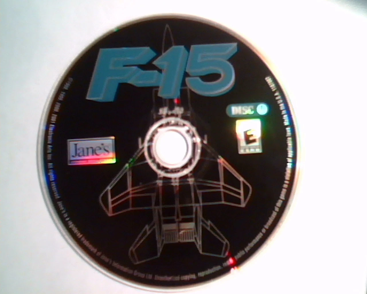 CD F-15 Disc 1 - Jane's Combat simulations