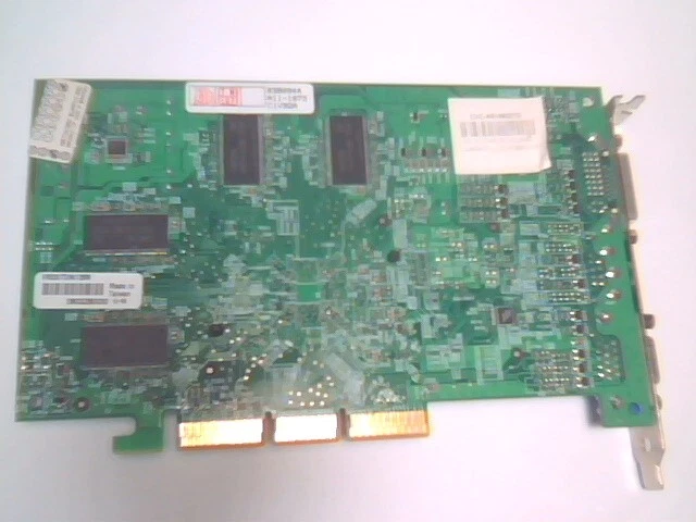 AGP Graphics Card 8X ASUS V9520/TD/N/128M DVI VGA SVid TV GeForce FX-5200 video - image 7