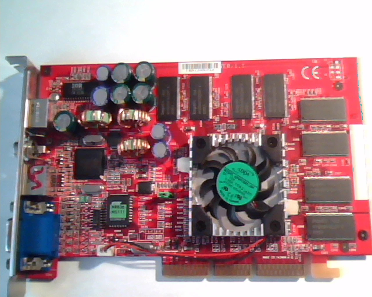 AGP card Micro-Star MS-8836 8836 Ver 1.1 AP4512MX-J90 S-in VGA Video G2Ti Pro-VT