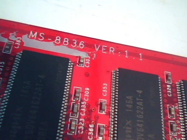 AGP card Micro-Star MS-8836 8836 Ver 1.1 AP4512MX-J90 S-in VGA Video G2Ti Pro-VT - image 4