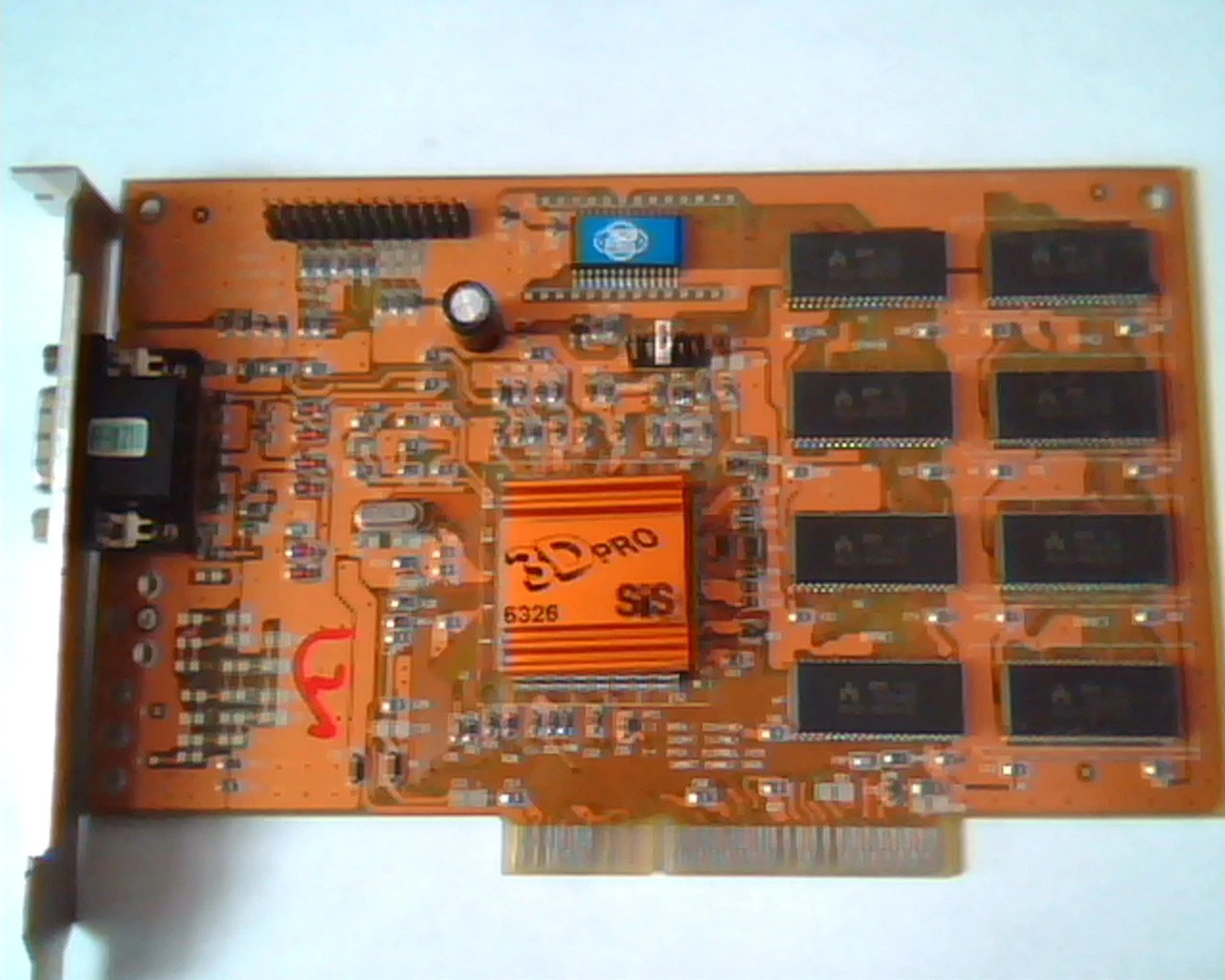 AGP card 3D Pro VB-SIS-6326AGP 4M 6326 FV686005371 VGA