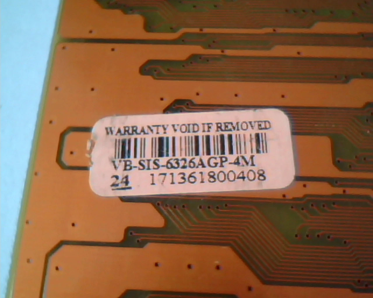 AGP card 3D Pro VB-SIS-6326AGP 4M 6326 FV686005371 VGA - image 3