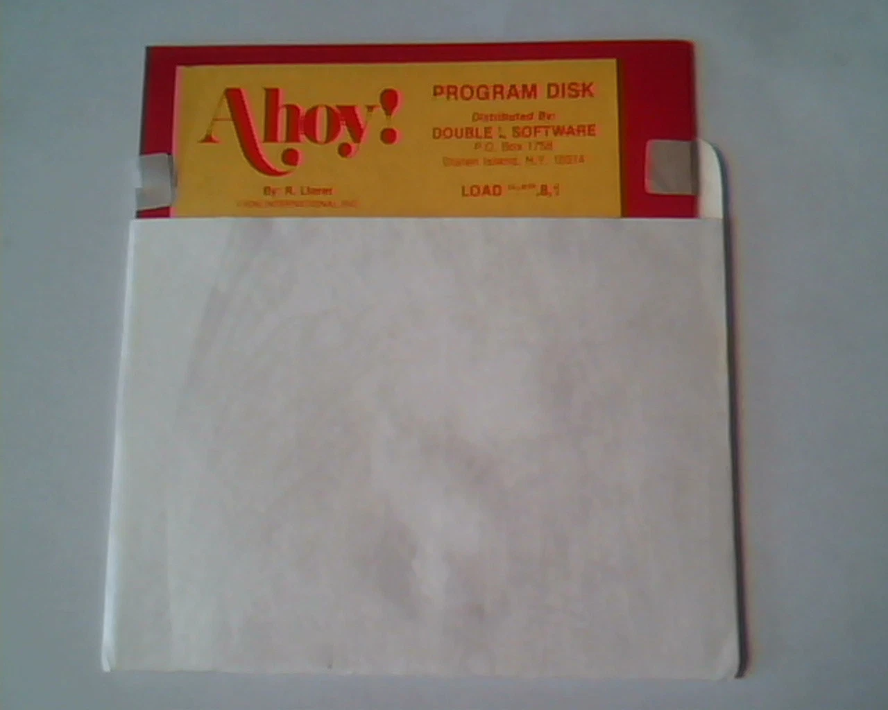 Floppy Disk Ahoy! Program Disk - Double L Software - By R Lloret