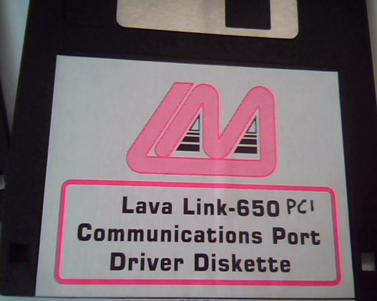 Floppy Disk Lava Link-650 Communications Port Driver Diskette install utilities - image 3