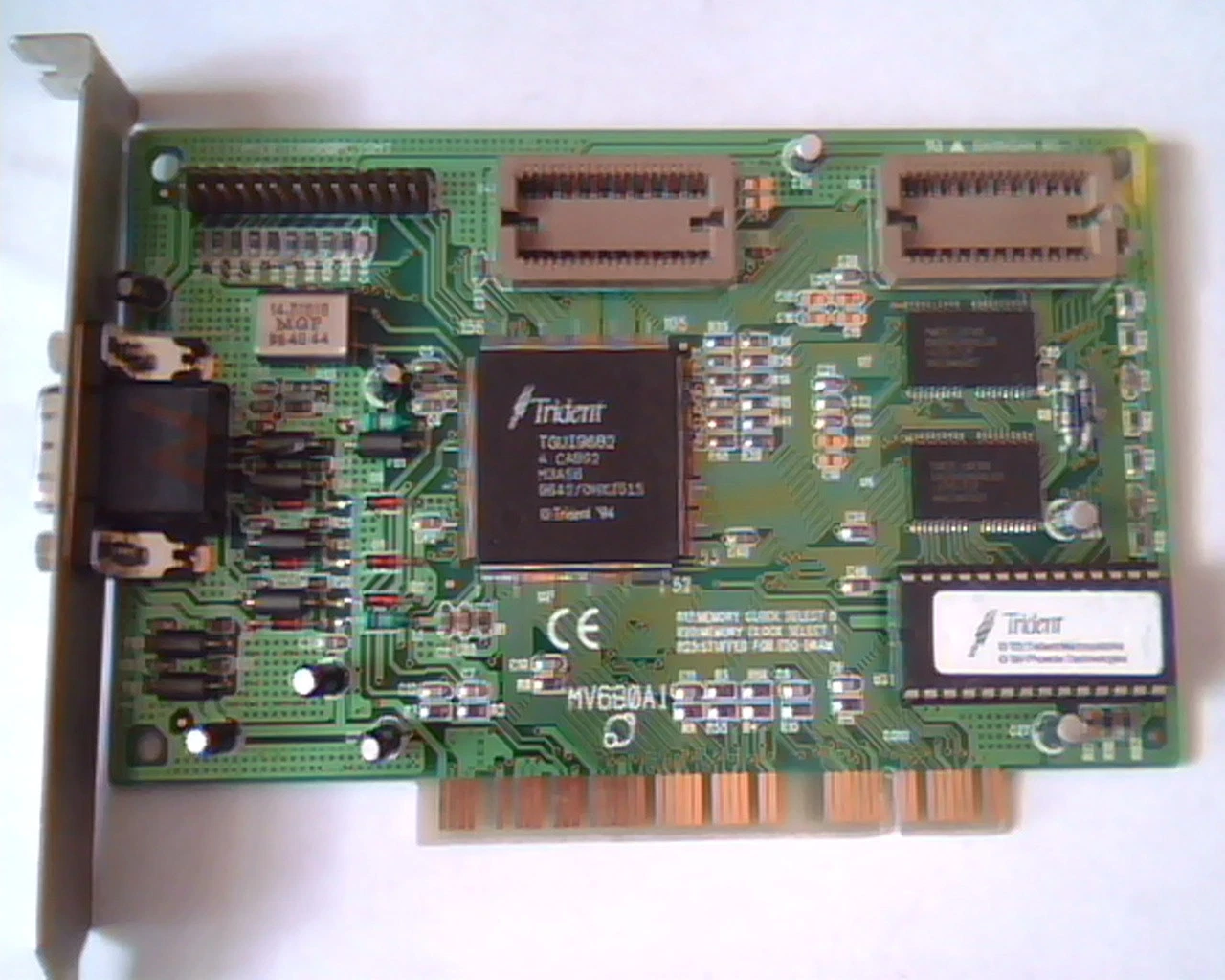 PCI card Trident MV680A1 TGUI9682 64Bit VGA 14.31818 MGP