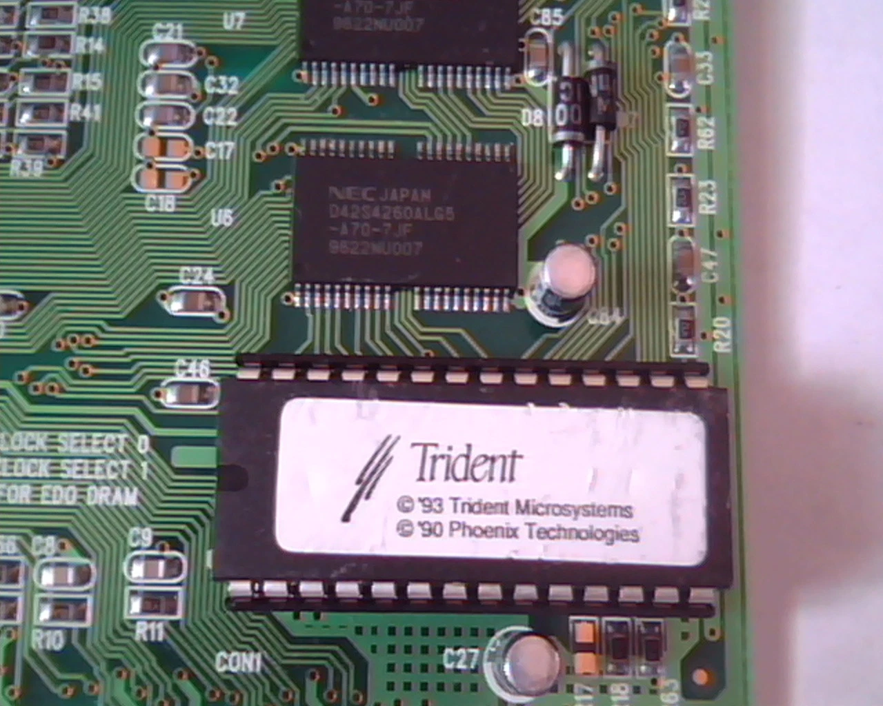 PCI card Trident MV680A1 TGUI9682 64Bit VGA 14.31818 MGP - image 3