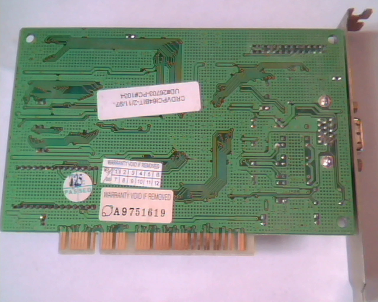 PCI card Trident MV680A1 TGUI9682 64Bit VGA 14.31818 MGP - image 5