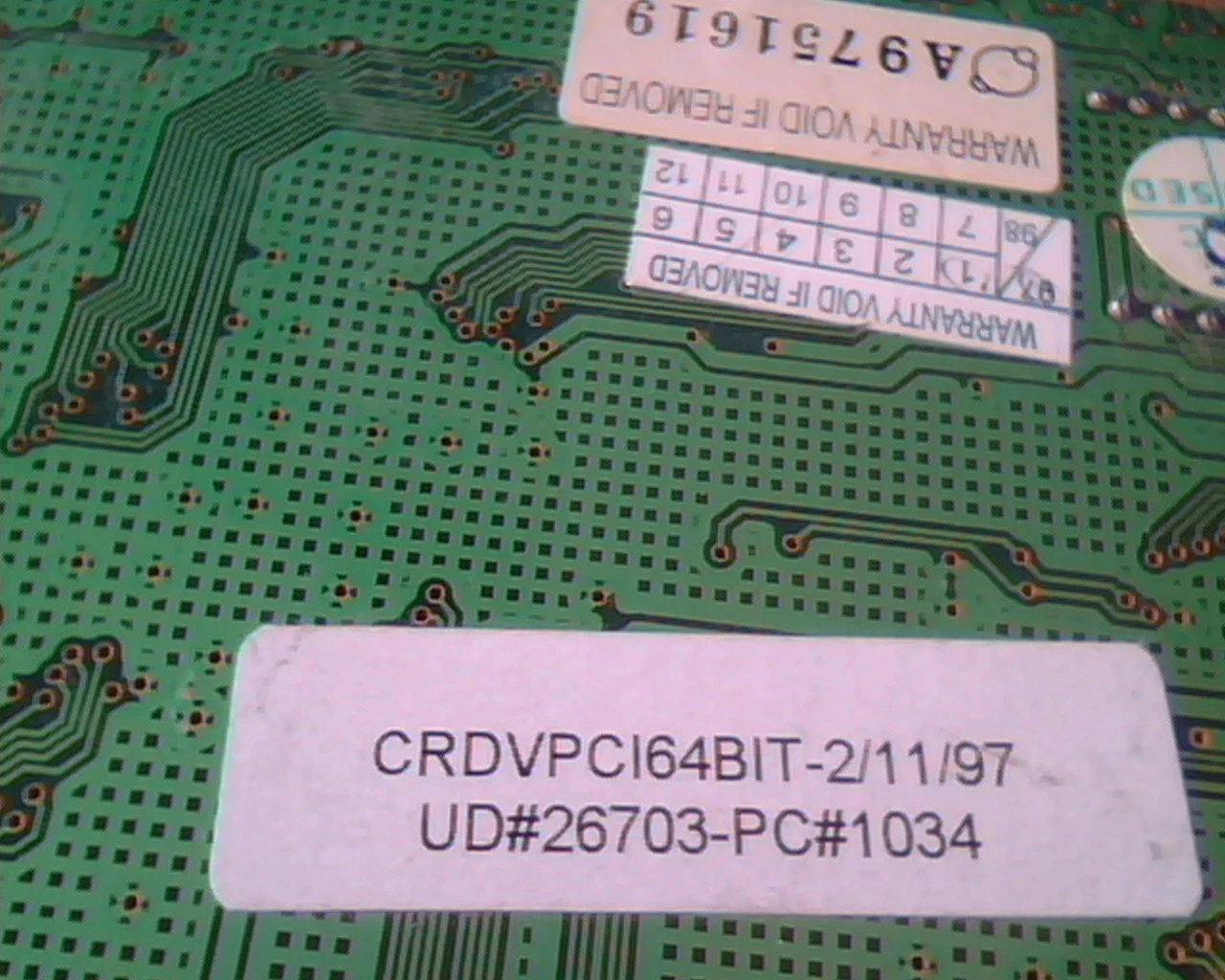 PCI card Trident MV680A1 TGUI9682 64Bit VGA 14.31818 MGP - image 6