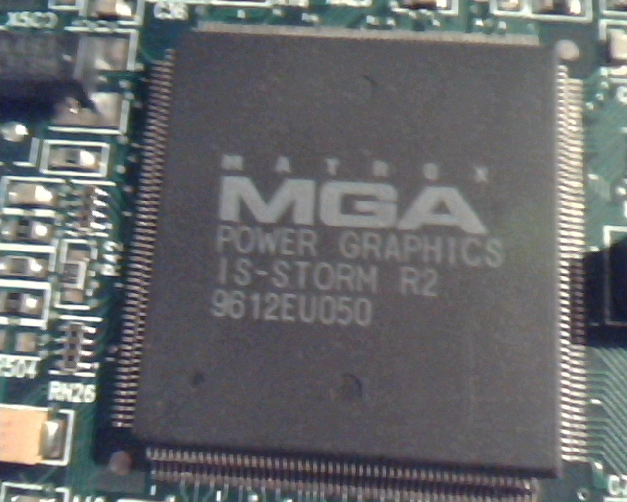 PCI card MGA-MIL/2B 79075010098 Matrox MGA IS-STORM R2 576-05 Rev B TVP3026 VGA - image 3