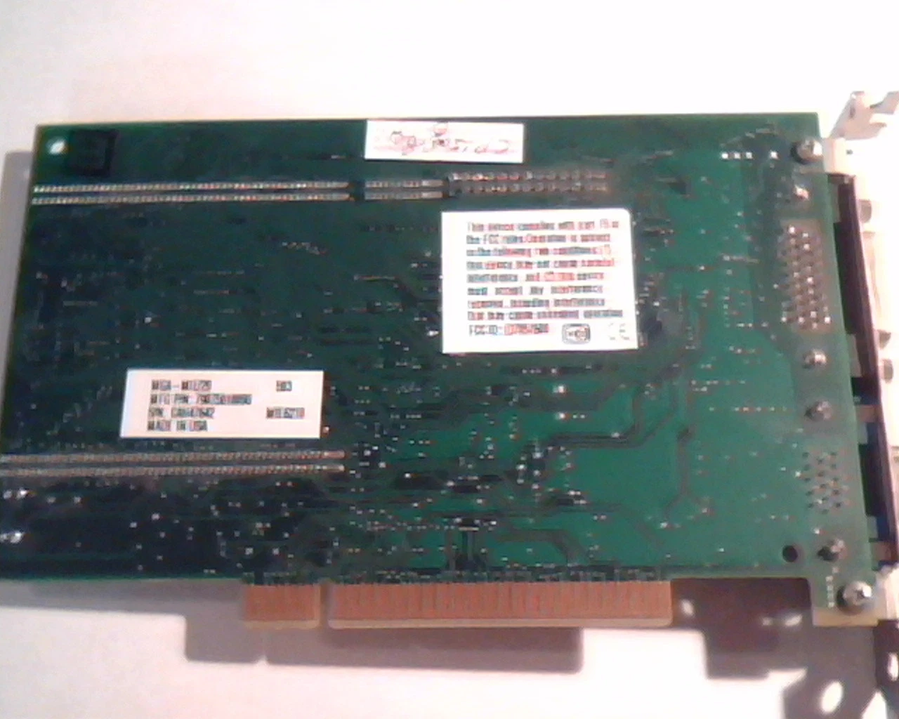 PCI card MGA-MIL/2B 79075010098 Matrox MGA IS-STORM R2 576-05 Rev B TVP3026 VGA - image 7