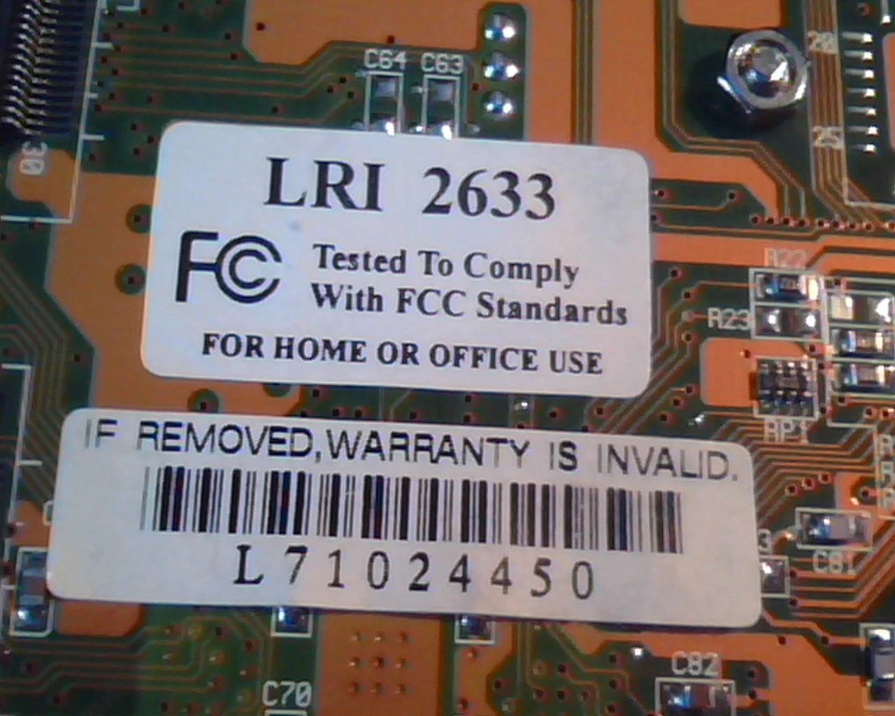 PCI card LRI 2633 Rev A SGRAM VGA MoSys - image 3