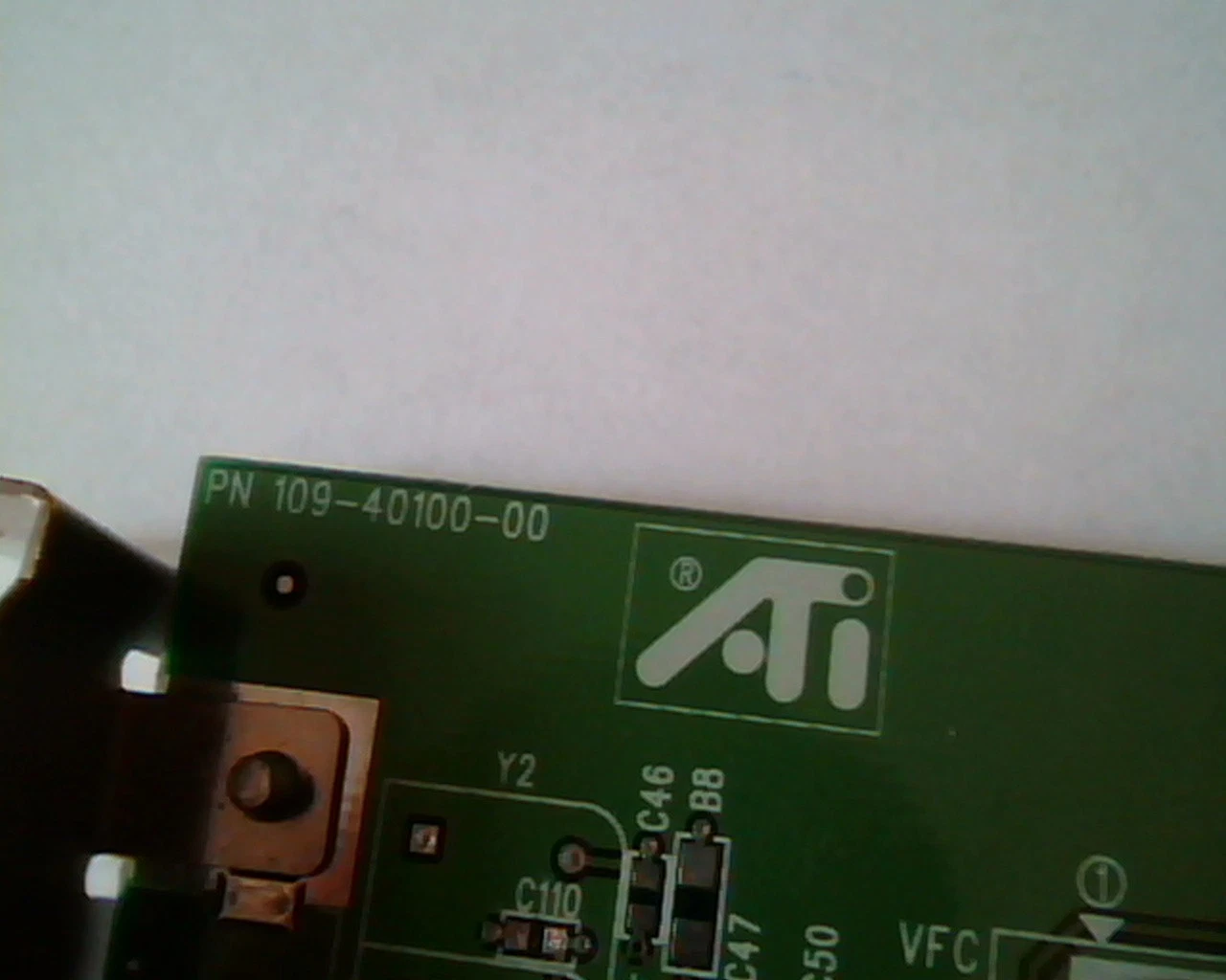 PCI Video card ATI 109-40100-00 3D Rage II+ 113-40109-100 1024011700 VGA - image 2